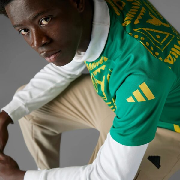 Maillot Jamaïque Pre-match Homme 2024/25 Vert - Image 5