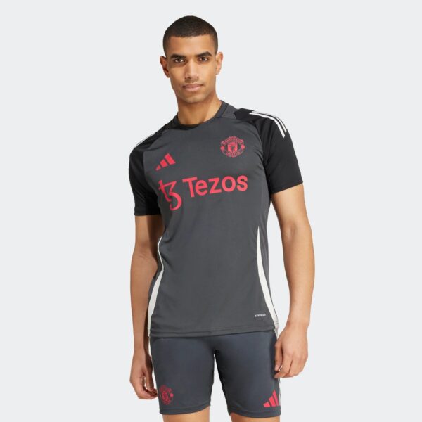 Maillot Manchester United Training Tiro 24 Homme 2024/25 Noir - Image 2