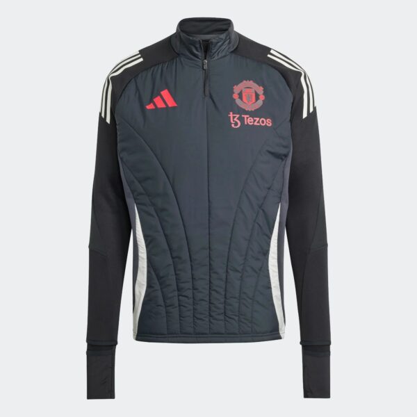 Top Manchester United Training Winter Tiro 24 Homme 2024/25 Noir