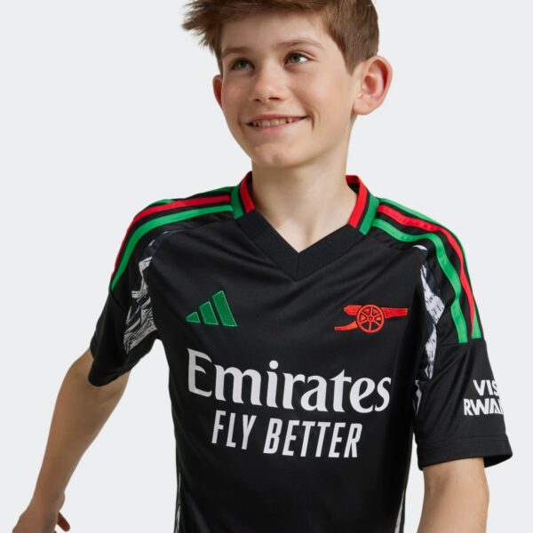 Maillot Arsenal x Labrum Extérieur Junior 2024/25 Noir - Image 3