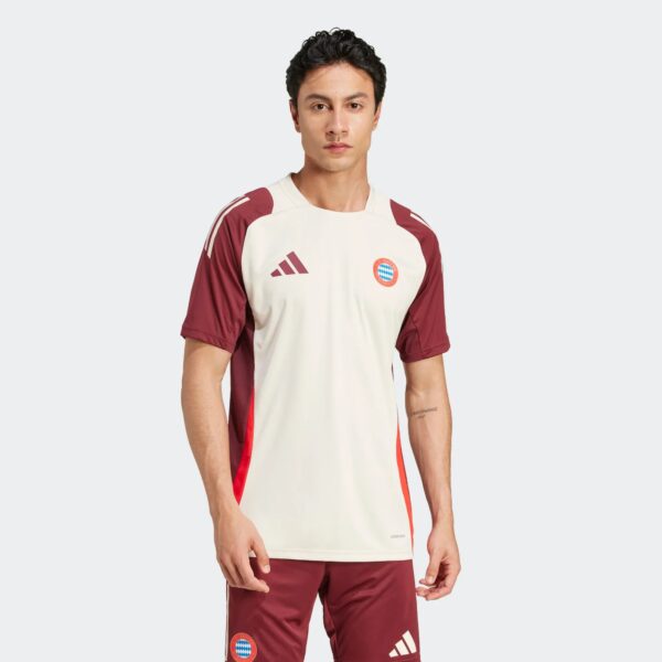 Maillot Bayern Munich Training Tiro 24 Homme 2024/25 Beige - Image 2