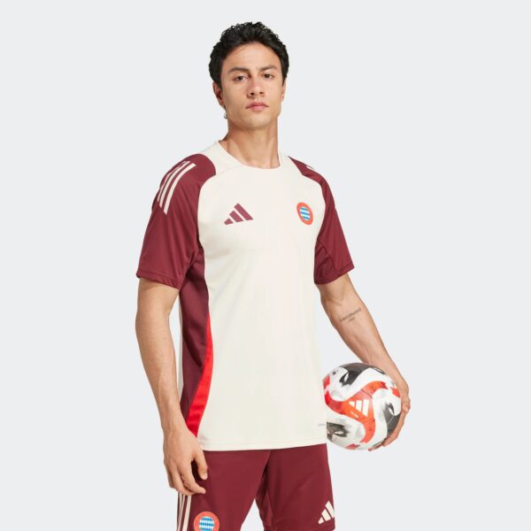 Maillot Bayern Munich Training Tiro 24 Homme 2024/25 Beige - Image 7
