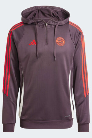 Sweat à Capuche Bayern Munich Training Tiro 24 Homme 2024/25 Rouge