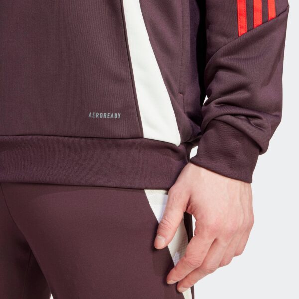 Sweat à Capuche Bayern Munich Training Tiro 24 Homme 2024/25 Rouge - Image 5