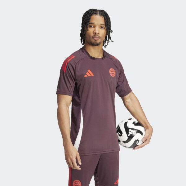 Maillot Bayern Munich Training Tiro 24 Homme 2024/25 Rouge - Image 7