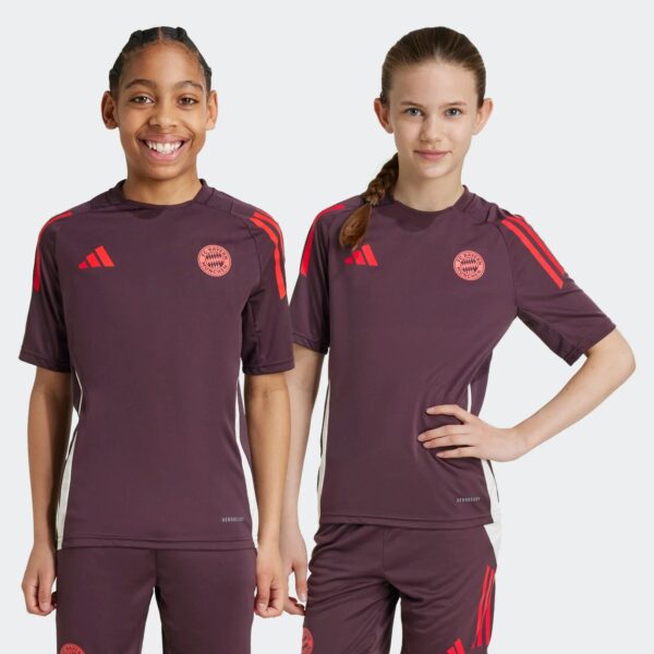 Maillot Bayern Munich Training Tiro 24 Junior 2024/25 Rouge - Image 4