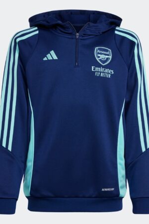 Sweat à Capuche Arsenal Training Tiro 24 Junior 2024/25 Bleu