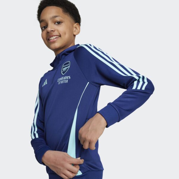 Sweat à Capuche Arsenal Training Tiro 24 Junior 2024/25 Bleu - Image 3