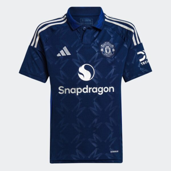 Maillot Manchester United Extérieur Junior 2024/25 Bleu