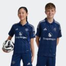 Maillot Manchester United Extérieur Junior 2024/25 Bleu