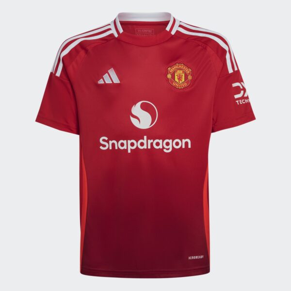 Maillot Manchester United Domicile Junior 2024/25 Rouge