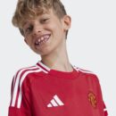 Maillot Manchester United Domicile Junior 2024/25 Rouge