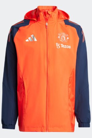 Veste Manchester United All Weather Tiro 24 Homme 2024/25 Rouge