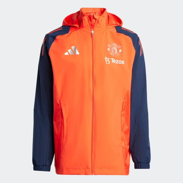 Veste Manchester United All Weather Tiro 24 Homme 2024/25 Rouge