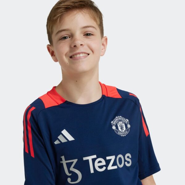 Maillot Manchester United Training Tiro 24 Homme 2024/25 Bleu - Image 3