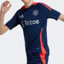 Maillot Manchester United Training Tiro 24 Homme 2024/25 Bleu