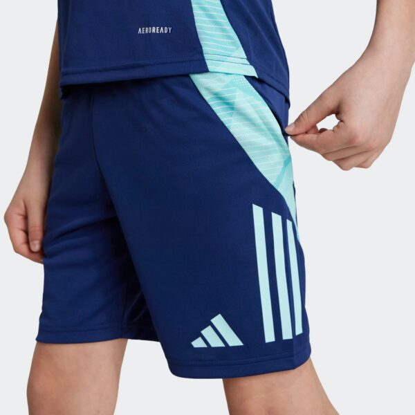 Short Arsenal Training Tiro 24 Junior 2024/25 Bleu - Image 5