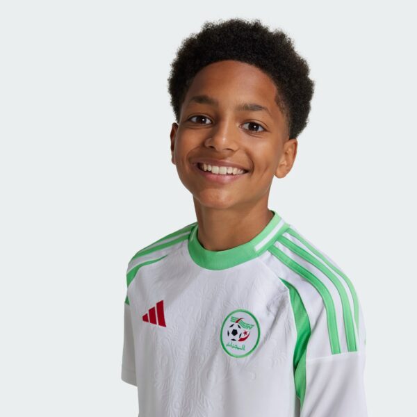 Maillot Algérie Domicile Junior 2024/25 Blanc - Image 3