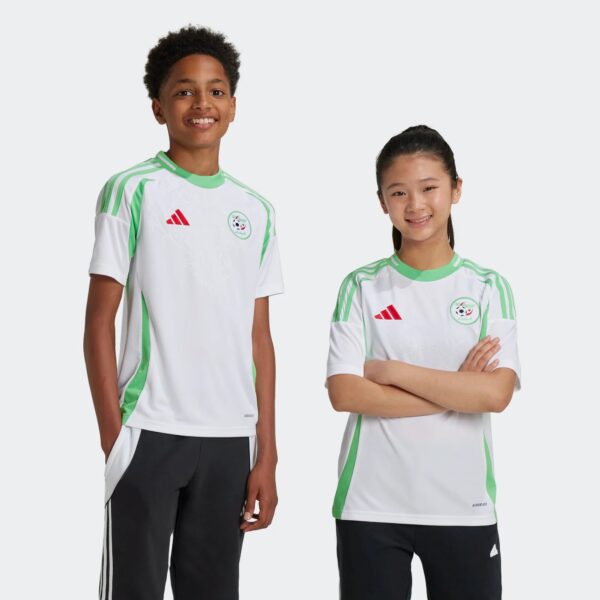 Maillot Algérie Domicile Junior 2024/25 Blanc - Image 2
