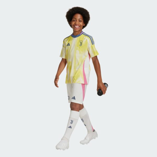 Short Juventus Turin Extérieur Junior 2024/25 Blanc - Image 2