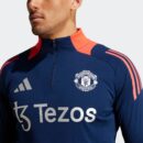 Top Manchester United Training Tiro 24 Homme 2024/25 Bleu