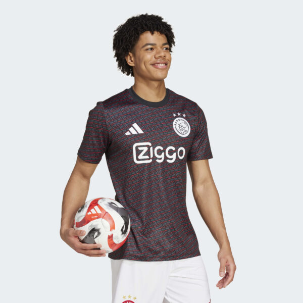 Maillot Ajax Amsterdam Pre-Match 2024/25 Noir - Image 6