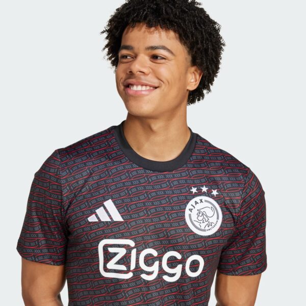Maillot Ajax Amsterdam Pre-Match 2024/25 Noir - Image 3