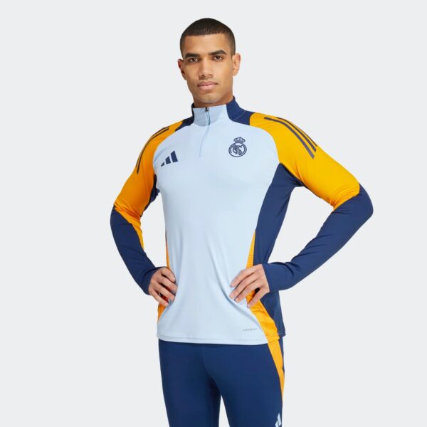 Top Real Madrid Training Tiro 24 Homme Bleu Ciel - Image 2