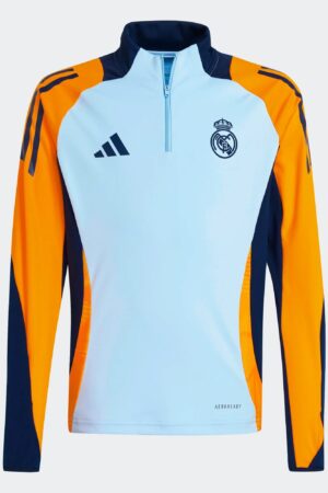 Top Real Madrid Training Tiro 24 Junior 2024/25 Bleu