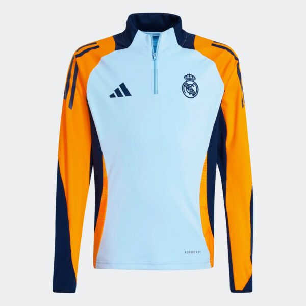 Top Real Madrid Training Tiro 24 Junior 2024/25 Bleu