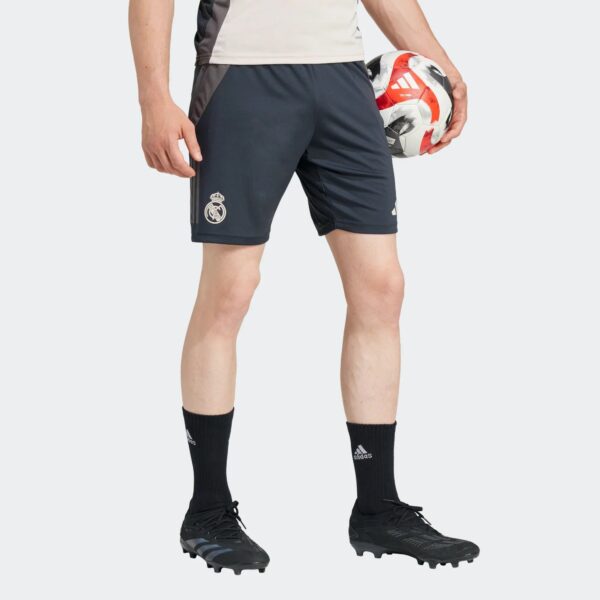 Short Real Madrid Training Tiro 24 Homme 2024/25 Gris - Image 6