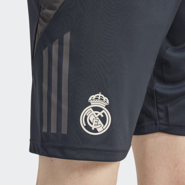 Short Real Madrid Training Tiro 24 Homme 2024/25 Gris - Image 3