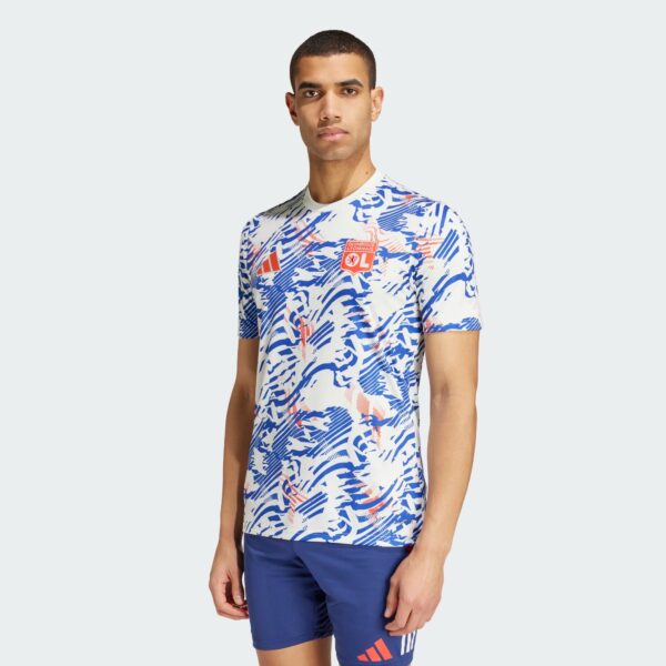 Maillot Olympique Lyonnais Pre-match Homme 2024/25 Blanc - Image 2