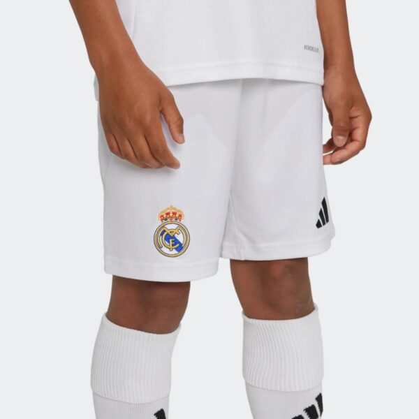 Short Real Madrid Domicile Junior 2024/25 Blanc - Image 3