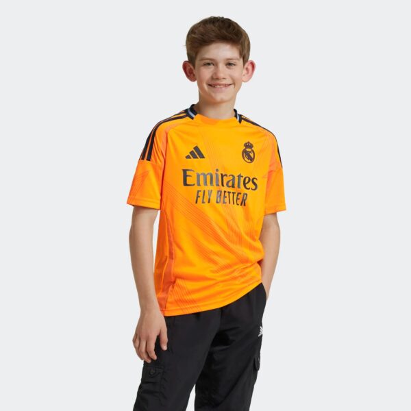 Maillot Real Madrid Extérieur Junior 2024/25 Orange - Image 2