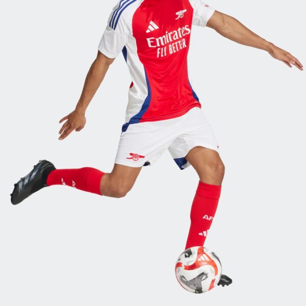 Short Arsenal Domicile Homme 2024/25 Blanc - Image 4