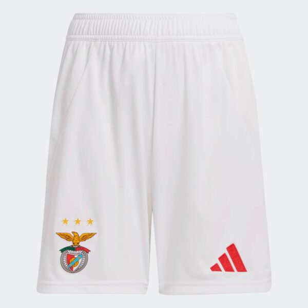 Short Benfica Domicile Junior 2024/25 Blanc