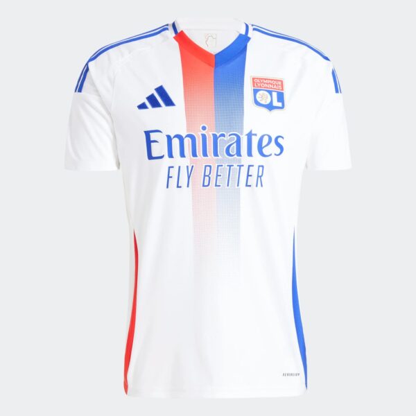 Maillot Olympique Lyonnais Domicile Homme 2024/25 Blanc