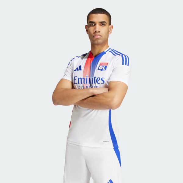 Maillot Olympique Lyonnais Domicile Homme 2024/25 Blanc - Image 2