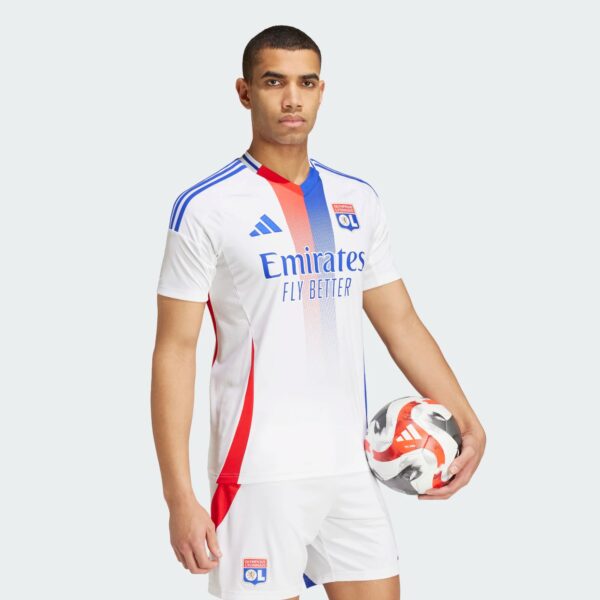 Maillot Olympique Lyonnais Domicile Homme 2024/25 Blanc - Image 9