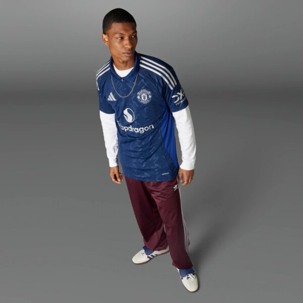 Maillot Manchester United Extérieur Homme 2024/25 Bleu - Image 6
