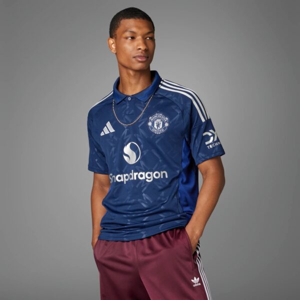 Maillot Manchester United Extérieur Homme 2024/25 Bleu - Image 2