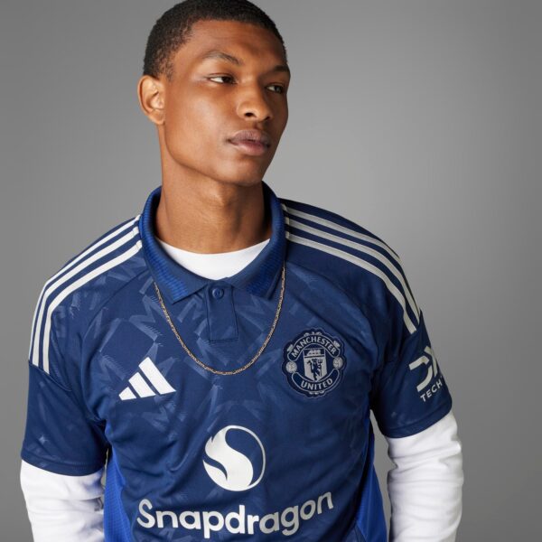 Maillot Manchester United Extérieur Homme 2024/25 Bleu - Image 3