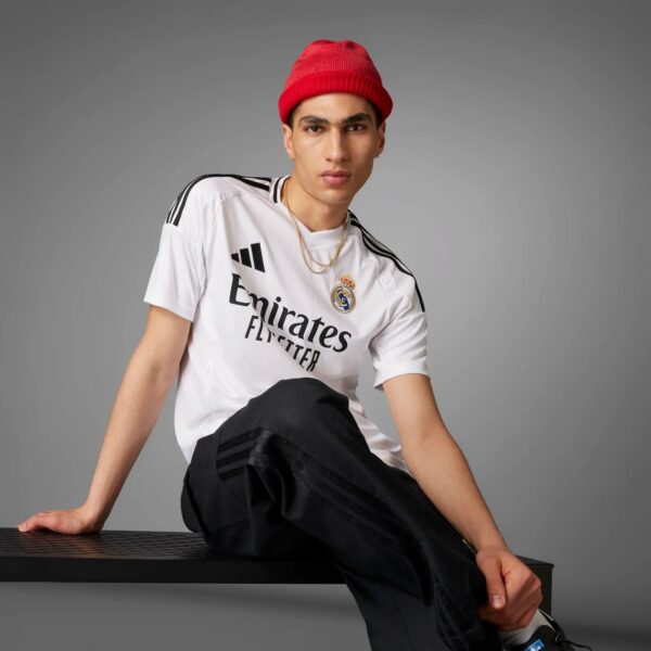 Maillot Real Madrid Domicile Homme 2024/25 Blanc - Image 9