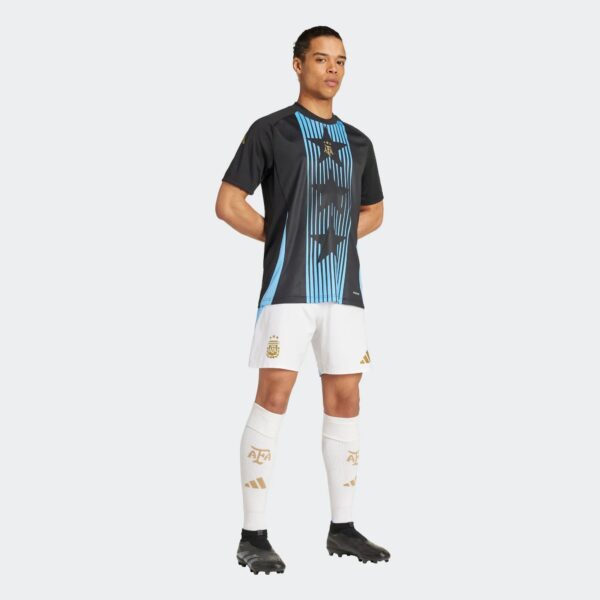 Maillot Argentine Pre-match Homme 2024/25 Noir - Image 8
