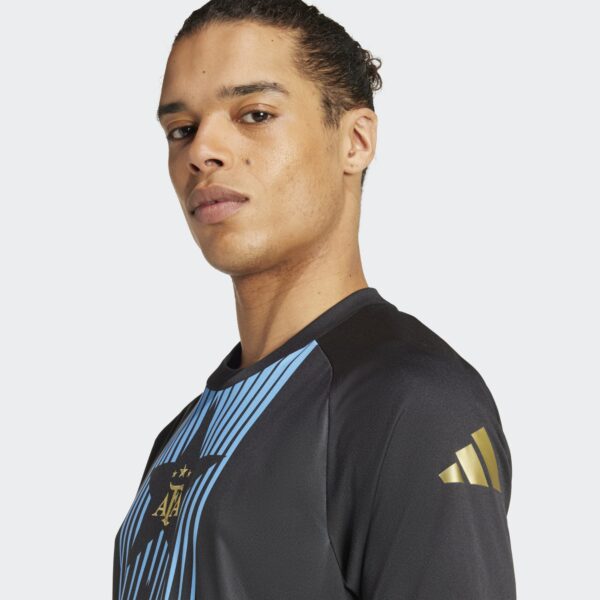 Maillot Argentine Pre-match Homme 2024/25 Noir - Image 3