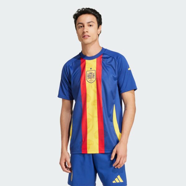 Maillot Espagne Pre-match Homme 2024/25 Bleu - Image 2