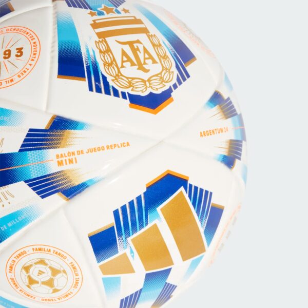 Ballon Argentine Adidas Mini 2024/25 Blanc - Image 2