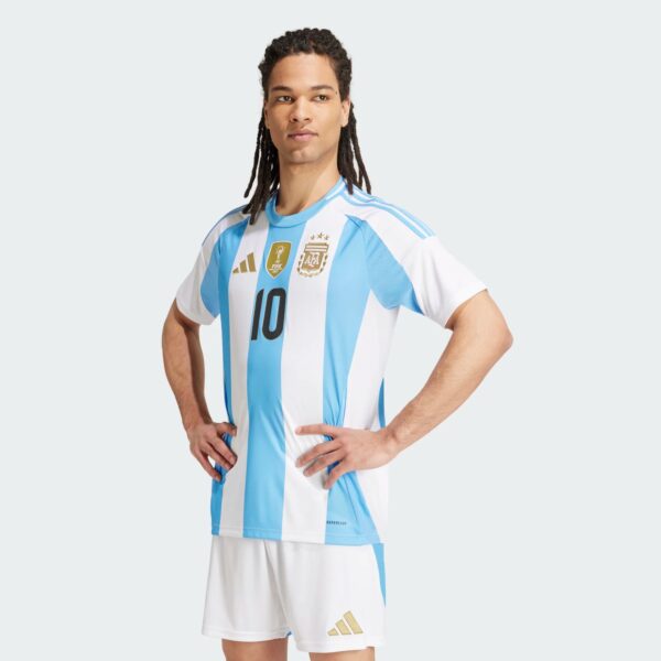 Maillot Argentine Messi n°10 Domicile Homme 2024/25 Bleu - Image 3