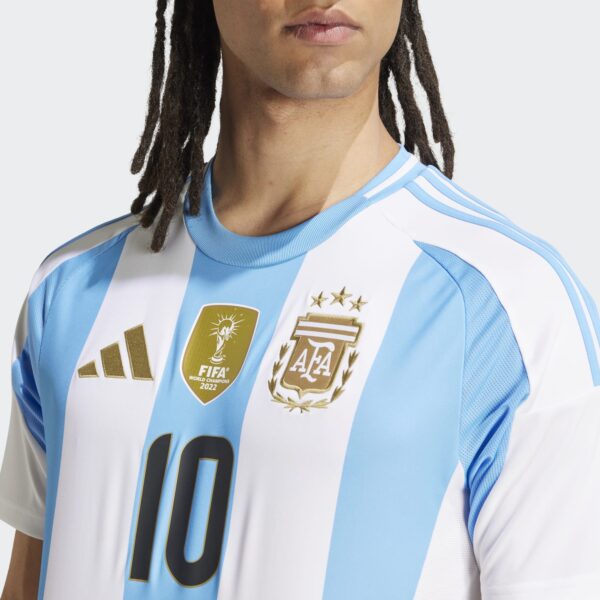 Maillot Argentine Messi n°10 Domicile Homme 2024/25 Bleu - Image 5